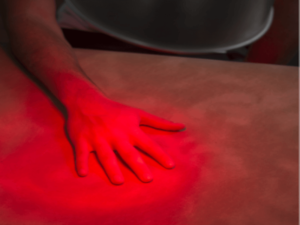 Infrared therapy to minimize pain and improve in recovery.